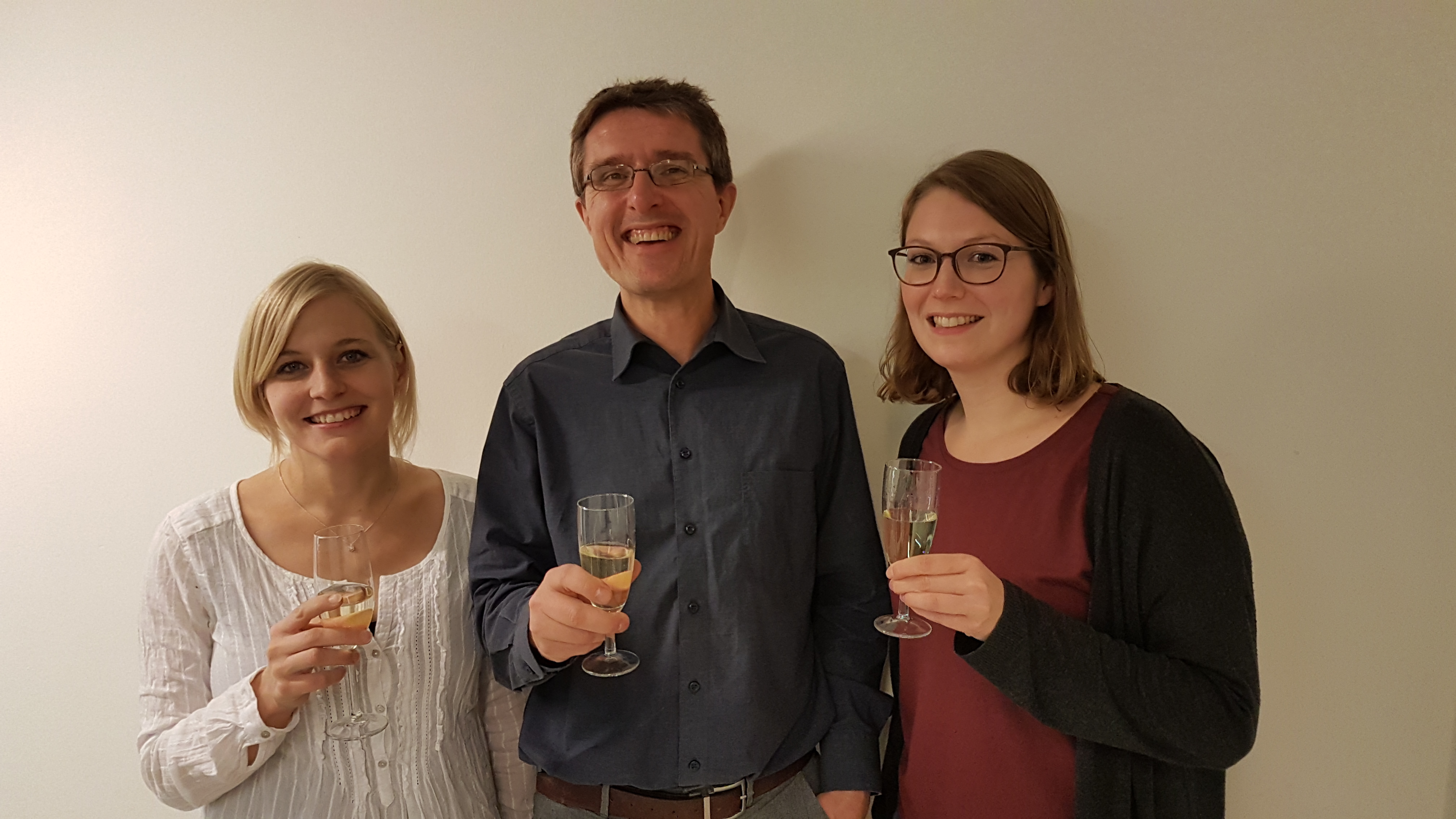 Rumpf lab PhD graduates Sandra and Svende