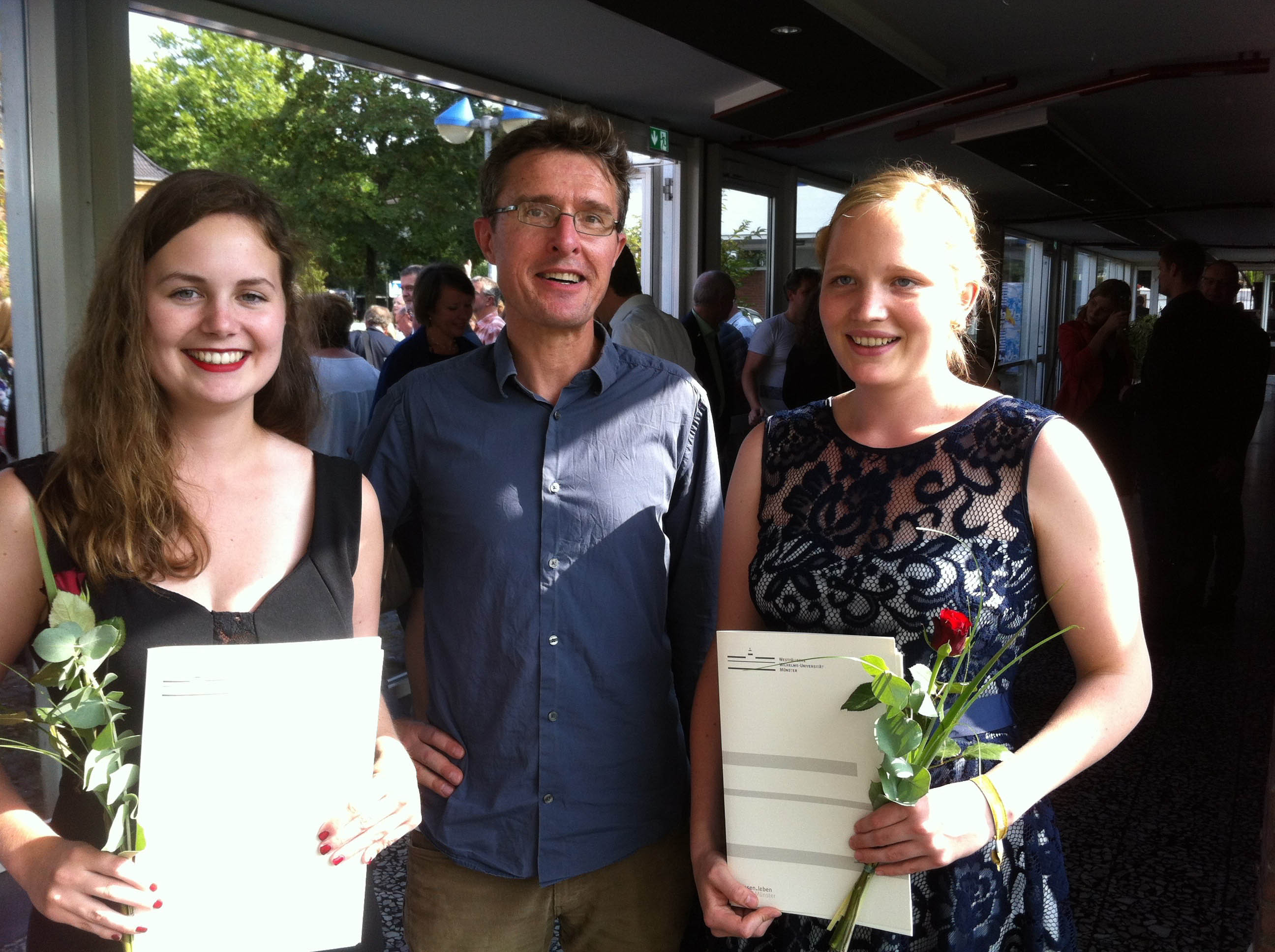 Graduation of Ina and Henrike